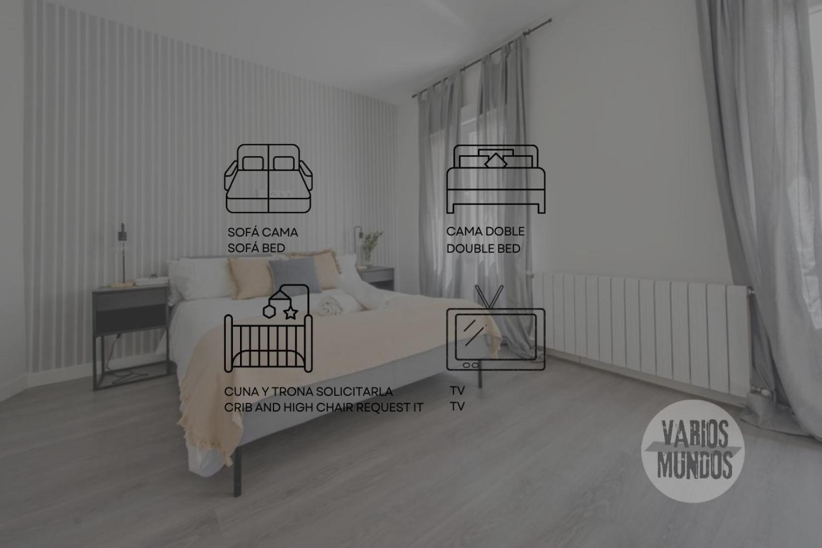 Excuisite New Apt En Gran Via Para 5Pax E2 Madrid Extérieur photo