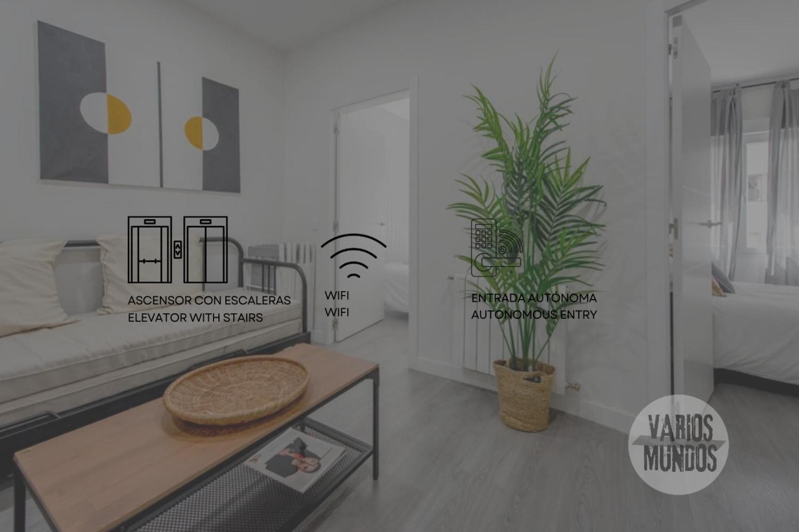 Excuisite New Apt En Gran Via Para 5Pax E2 Madrid Extérieur photo